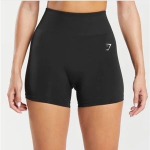 Gymshark black spandex shorts.